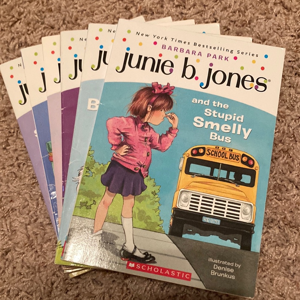 6 Junie B Jones Novels